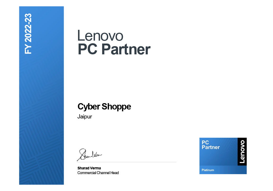 Lenovo PC Partner — Platinum, FY 2022-23