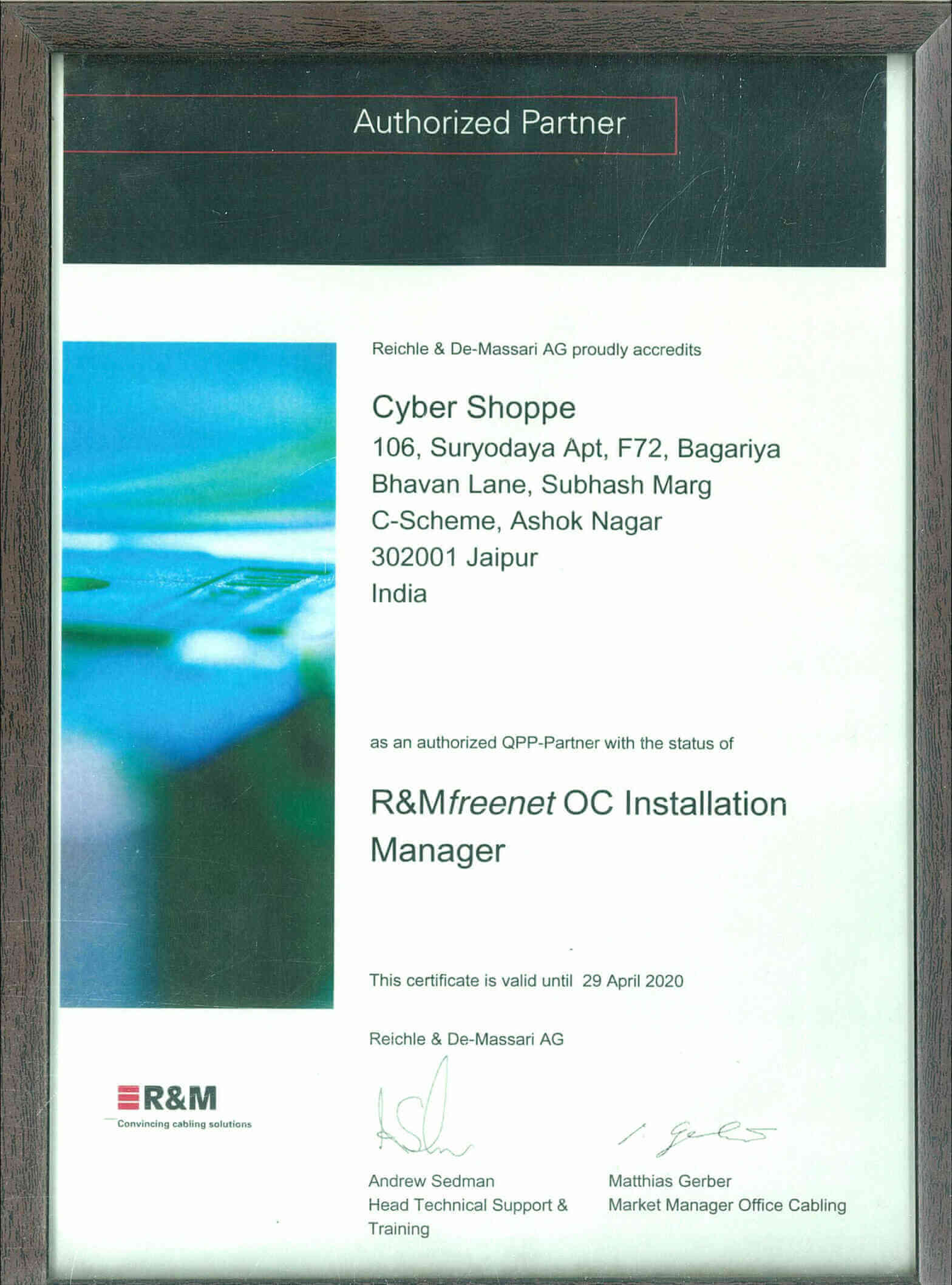 R&M freenet OC Installation Manager
